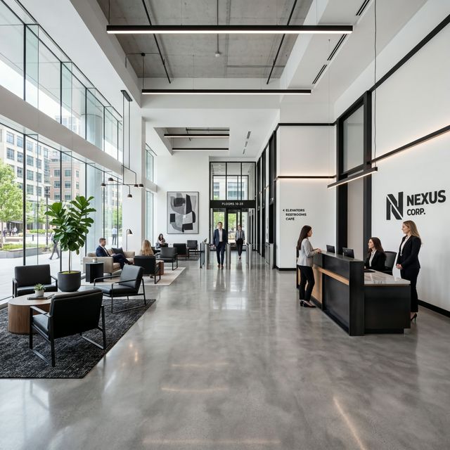 Modern Polished Concrete